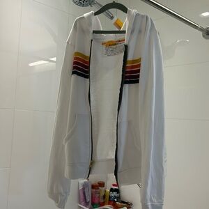 White aviator nation sweater